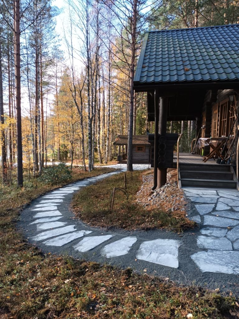 Mökin pihasuunnitelma Lahti